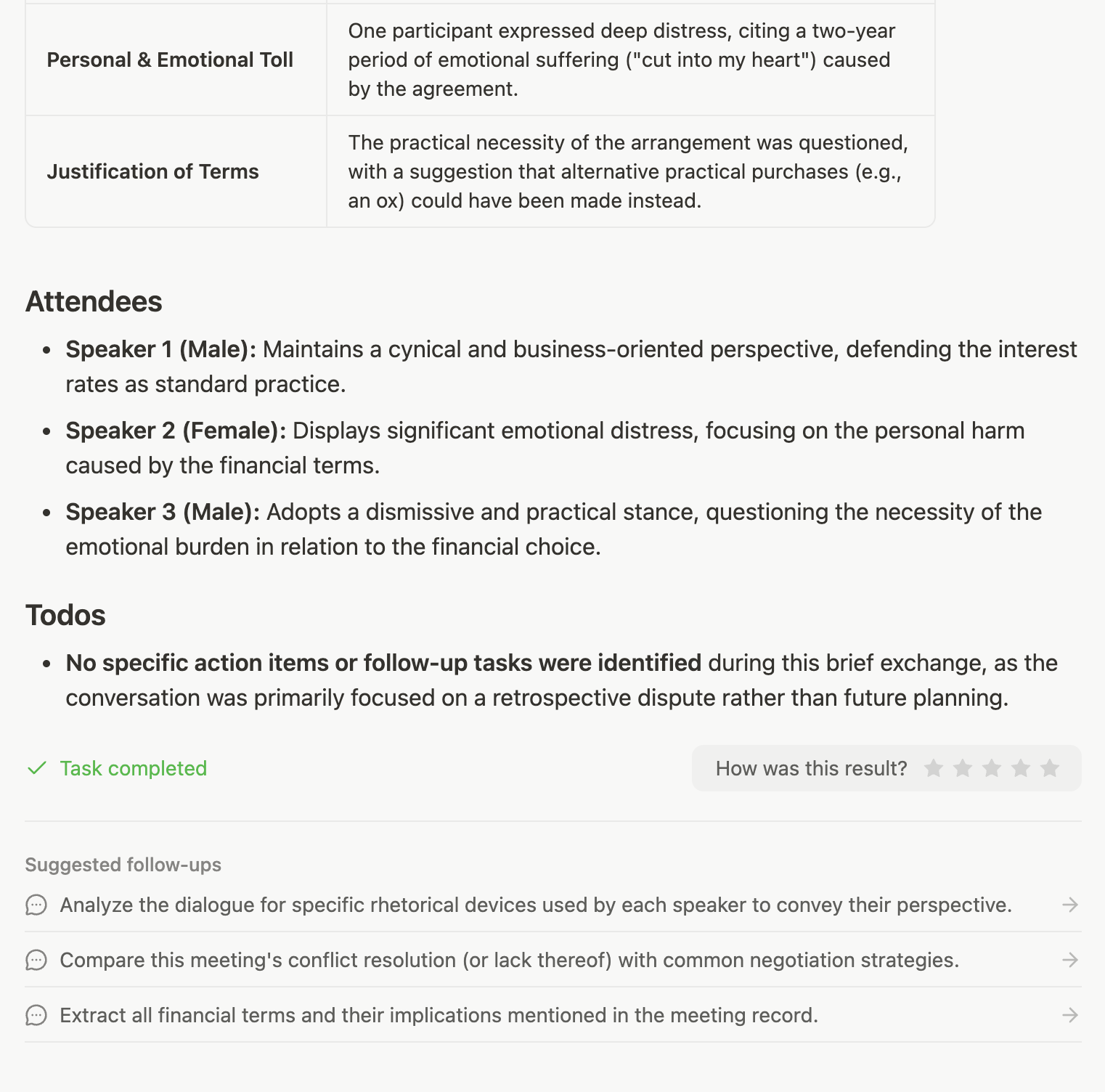 Inktrail transcription interface